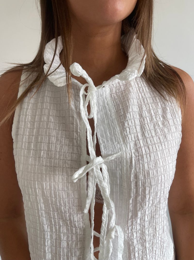 JEANNE - Blouse texturée